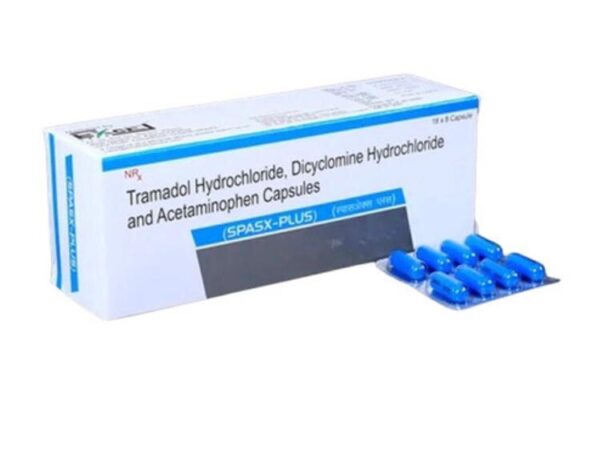 Tramadol Hydrocloride Dicyclomine Hydrocloride and Acetaminophen Capsules SPASX PLUS